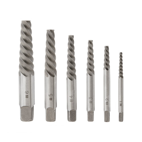 FHC 6 Piece Screw Extractor Set - 6SXT