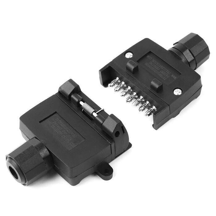 7 Pin Flat Trailer Plug Socket