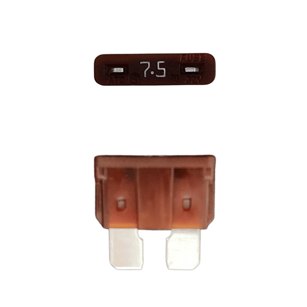 Exotronic 7.5A ATO/ATC Standard Automotive Blade Fuse