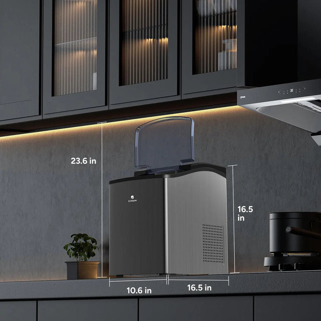 Dr.Prepare Countertop Nugget Ice Maker