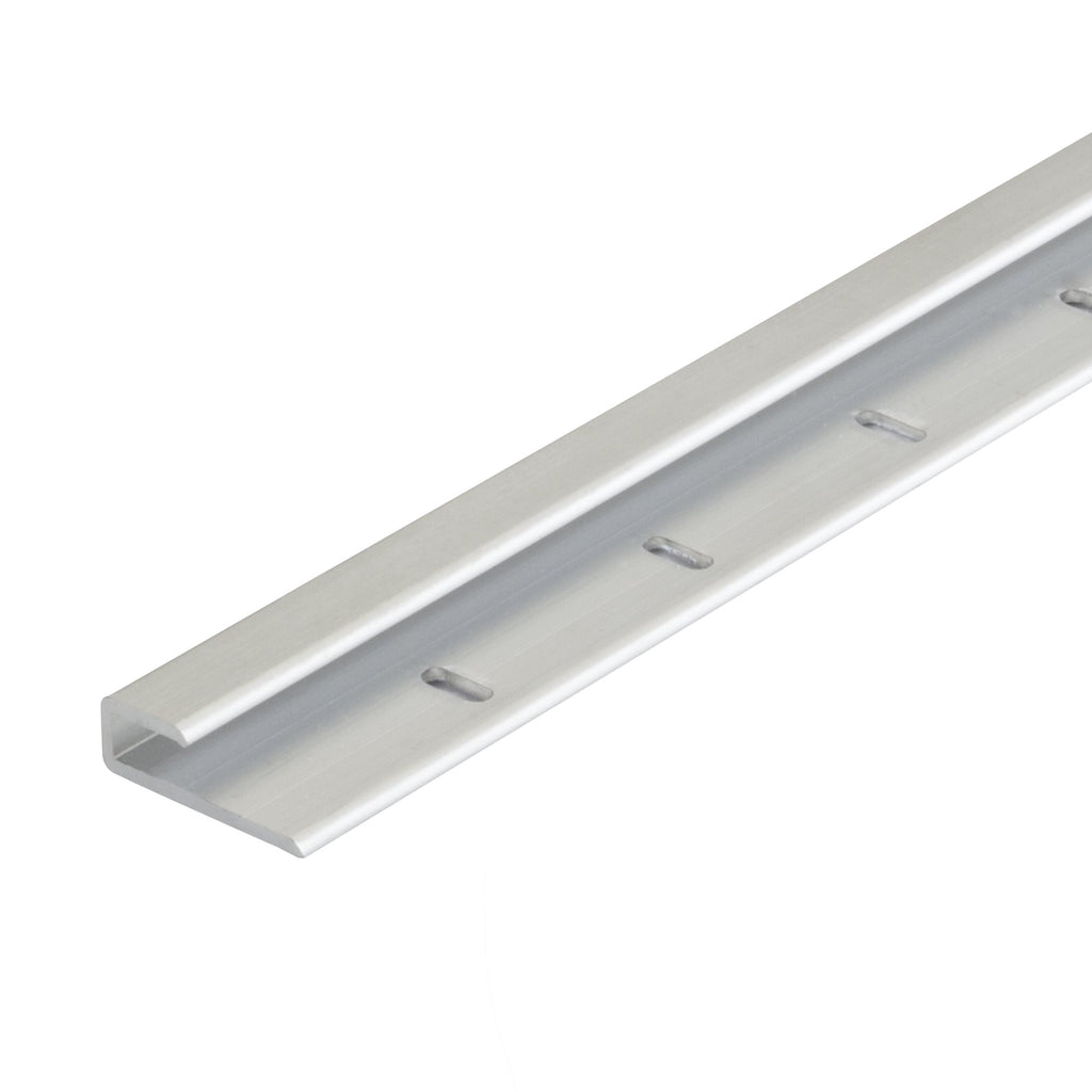 Aluminum Satin Clear Moulding Cap w/Nails