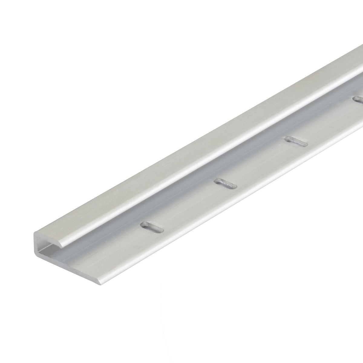 Aluminum Satin Clear Moulding Cap w/Nails