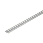 Aluminum Satin Clear Moulding Cap w/Nails