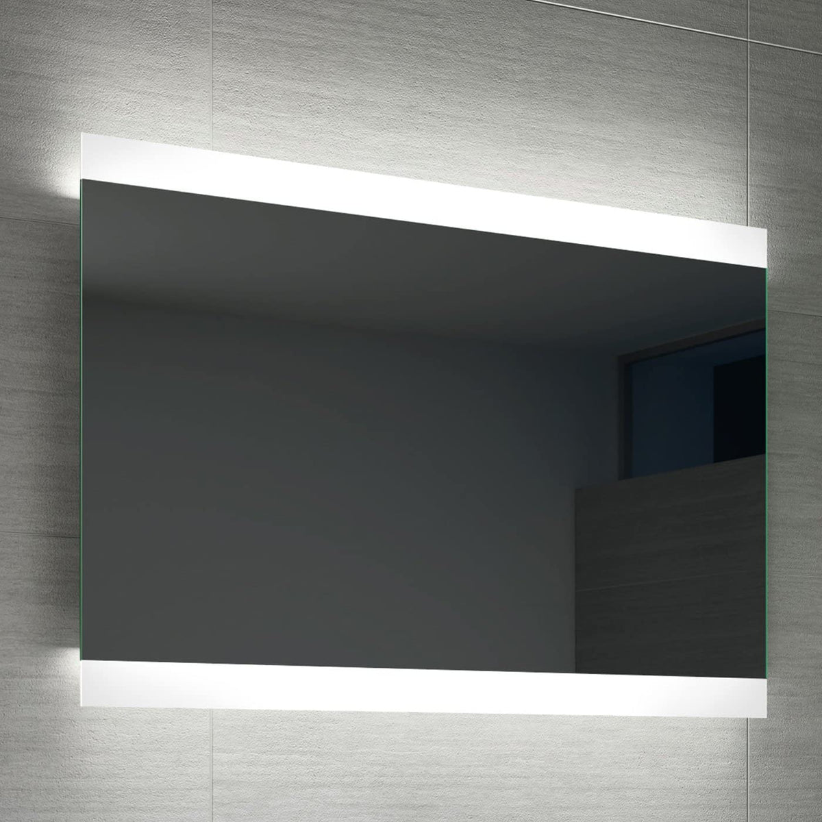 Averra Infrared Sensor LED Illuminated Bathroom Mirror with Demister