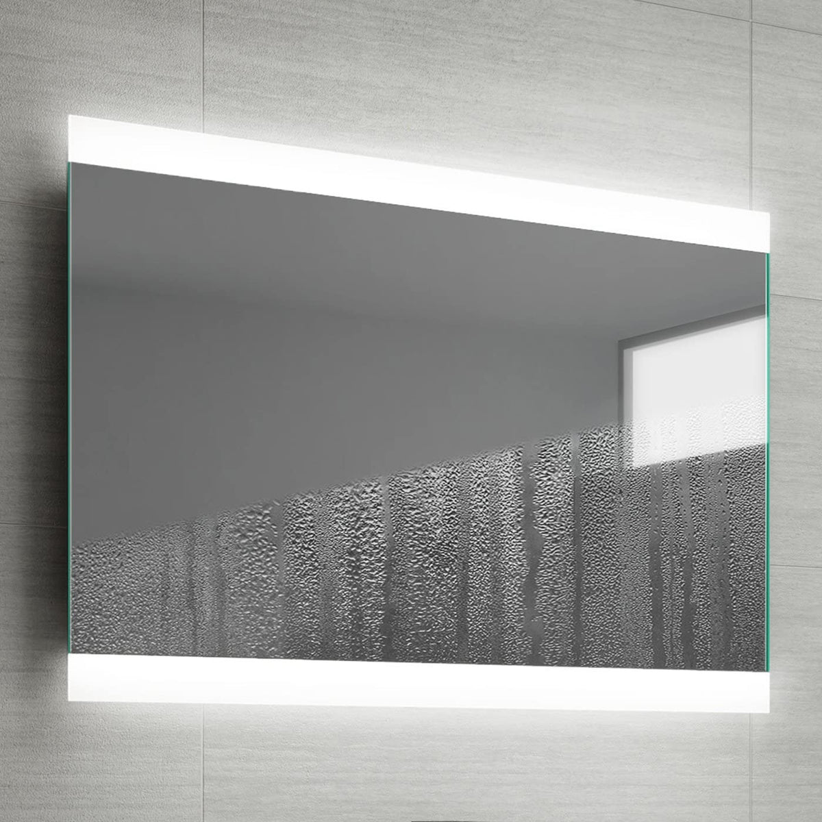 Averra Infrared Sensor LED Illuminated Bathroom Mirror with Demister
