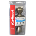 Kwikset 300T-15 CP Privacy Door Knob, Satin Nickel