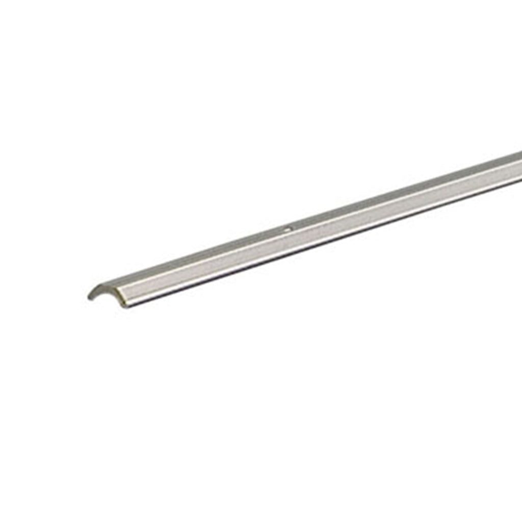 Aluminum Satin Clear Moulding Cove w/Nails