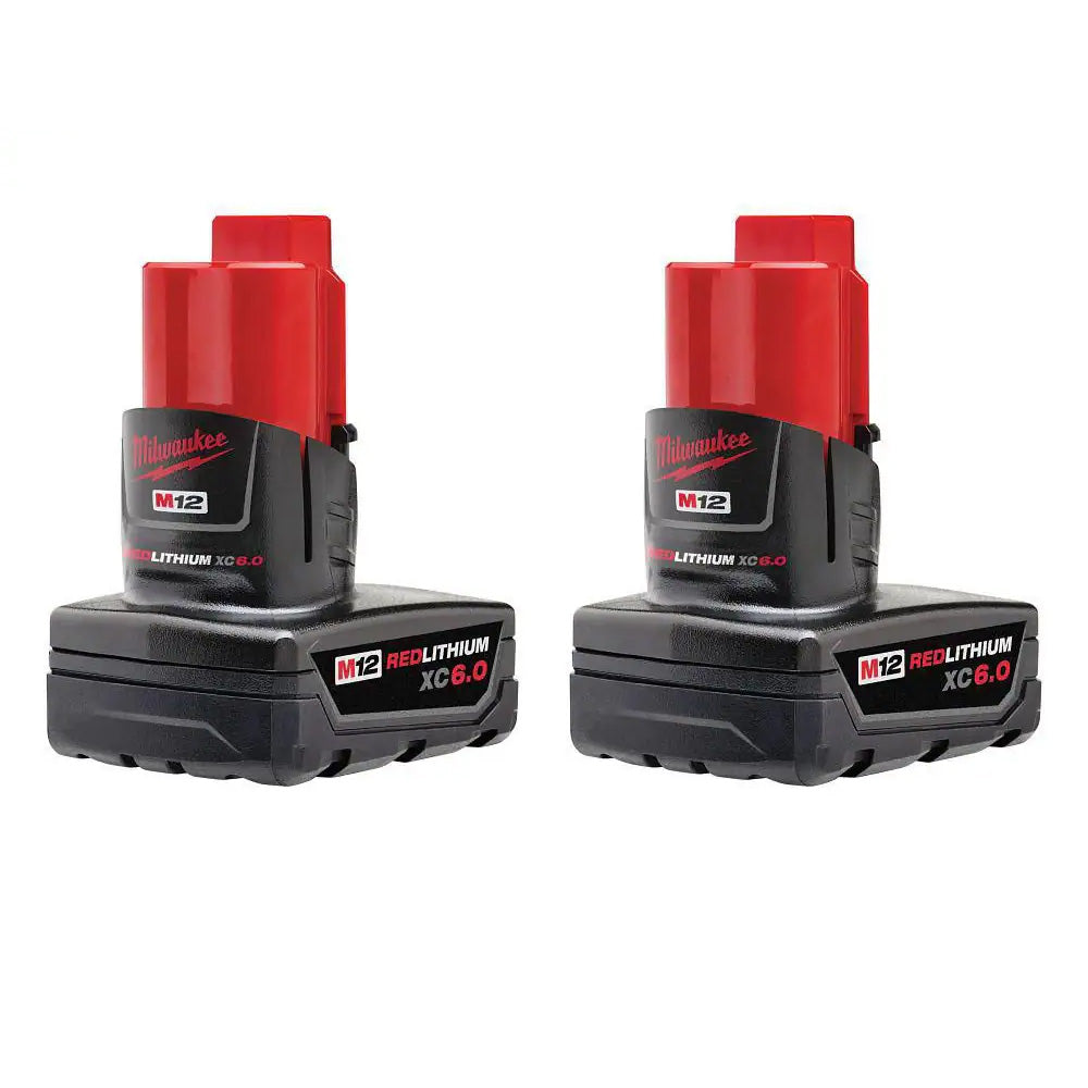 Open Box -  M12 12V Lithium-Ion XC Extended Capacity Battery Pack 6. 0Ah (2-Pack)