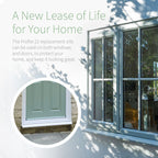 85mm Profile 22 Stub Window Sill (with End Caps)