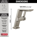 Open Box - Delta 699-SS-PR-DST - Bathroom Sink Faucets Faucet