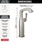 Open Box - Delta 776-SS-PR-DST - Bathroom Sink Faucets Faucet
