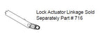 716 - Tie Bar Lock Actuator Linkage For Awning and Casement