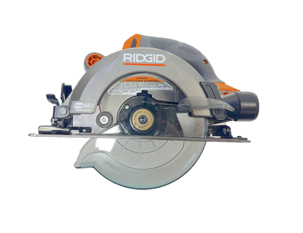 Open Box -  RIDGID 18V SubCompact Brushless Cordless 6 1/2 in. Circular Saw (Tool Only)
