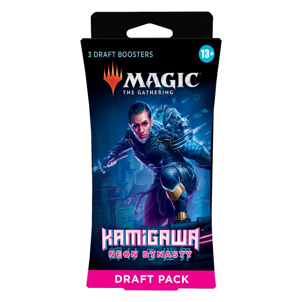 Magic: The Gathering Kamigawa: Neon Dynasty 3-Booster Draft Pack | 45 Magic Cards