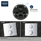 Open Box - Grohe 24110A00 - Valve Trim Only Showers