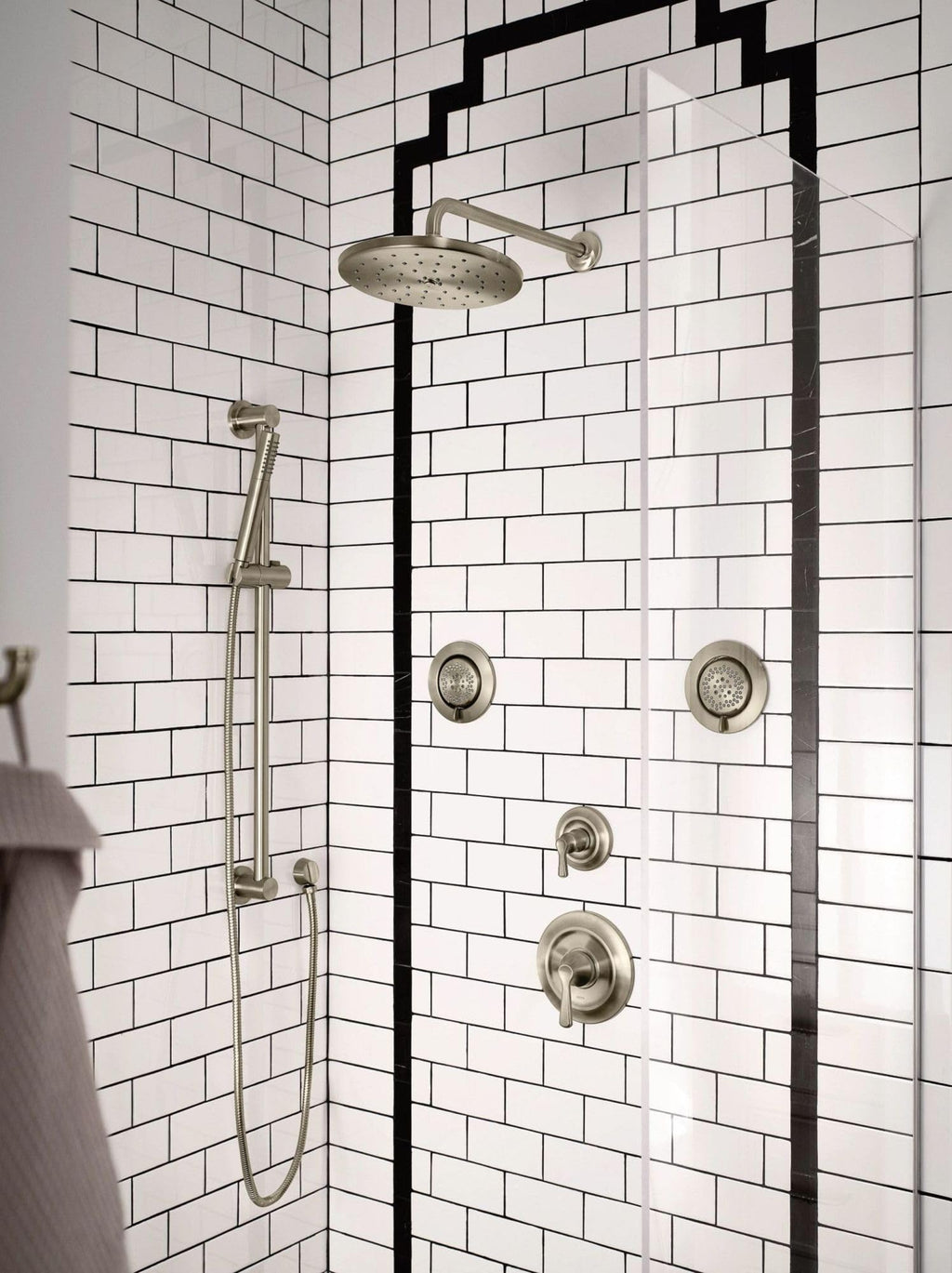 Open Box - Moen UTS344301BL - Valve Trim Only Showers