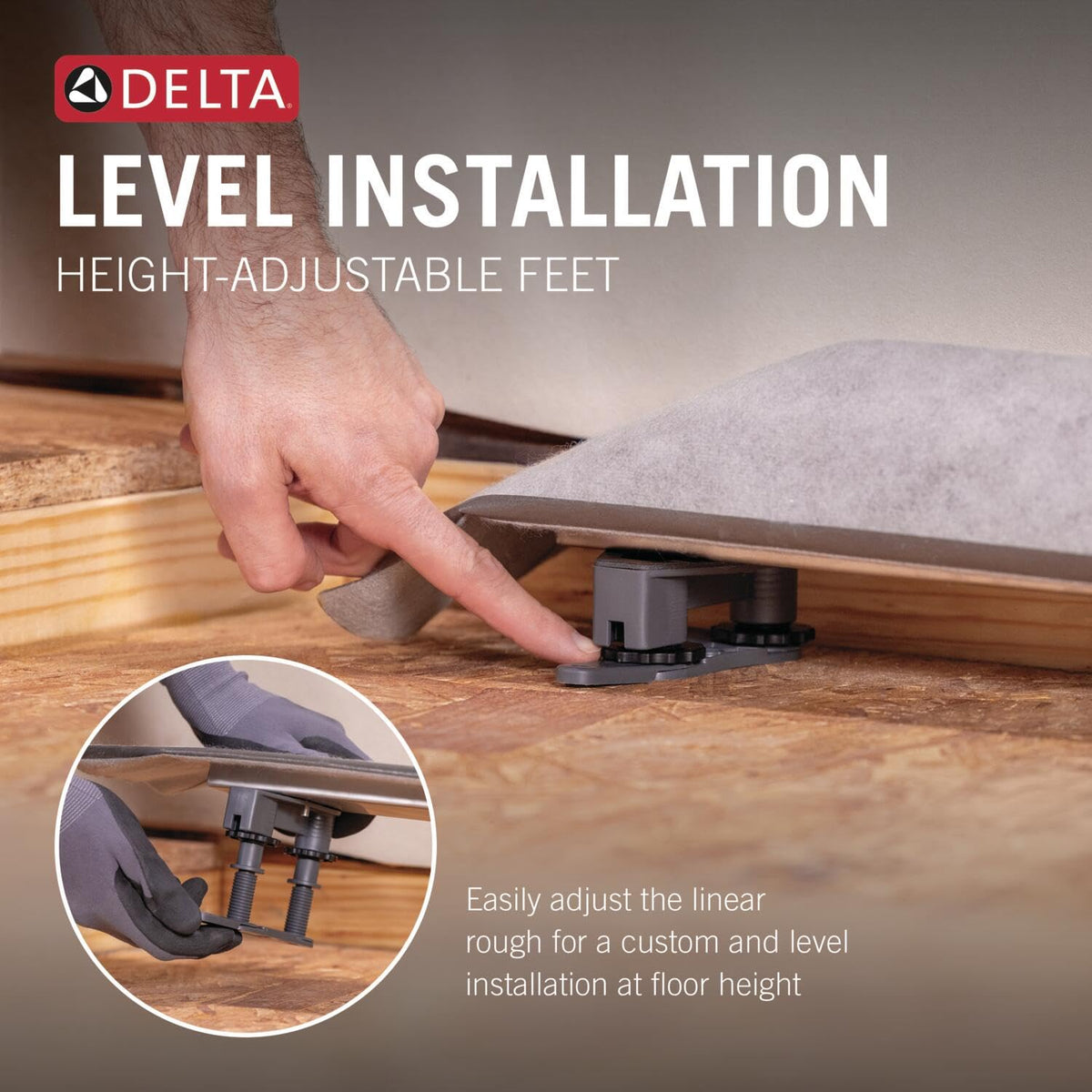 Open Box - Delta DT0733613 - Shower Drain Parts Bath and Shower Parts