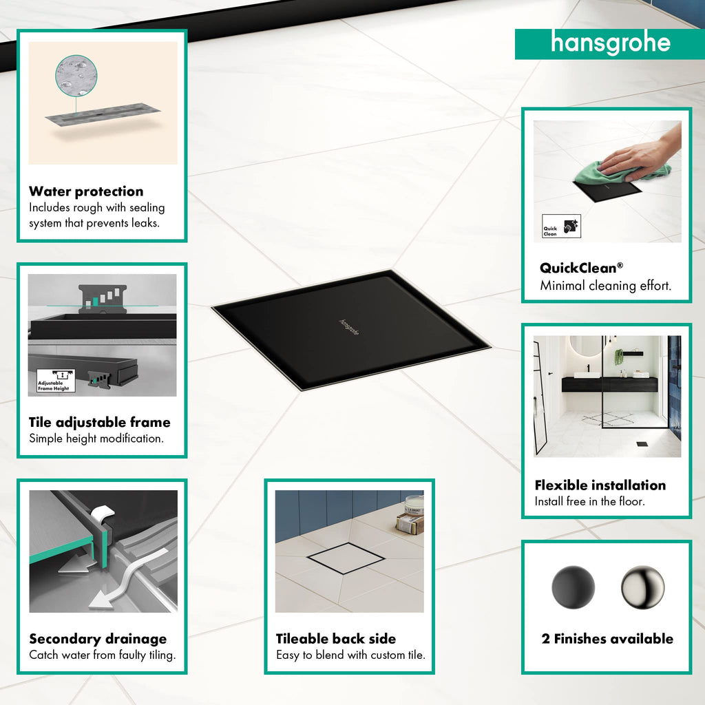 Open Box - Hansgrohe 56134671 - Shower Drains Showers