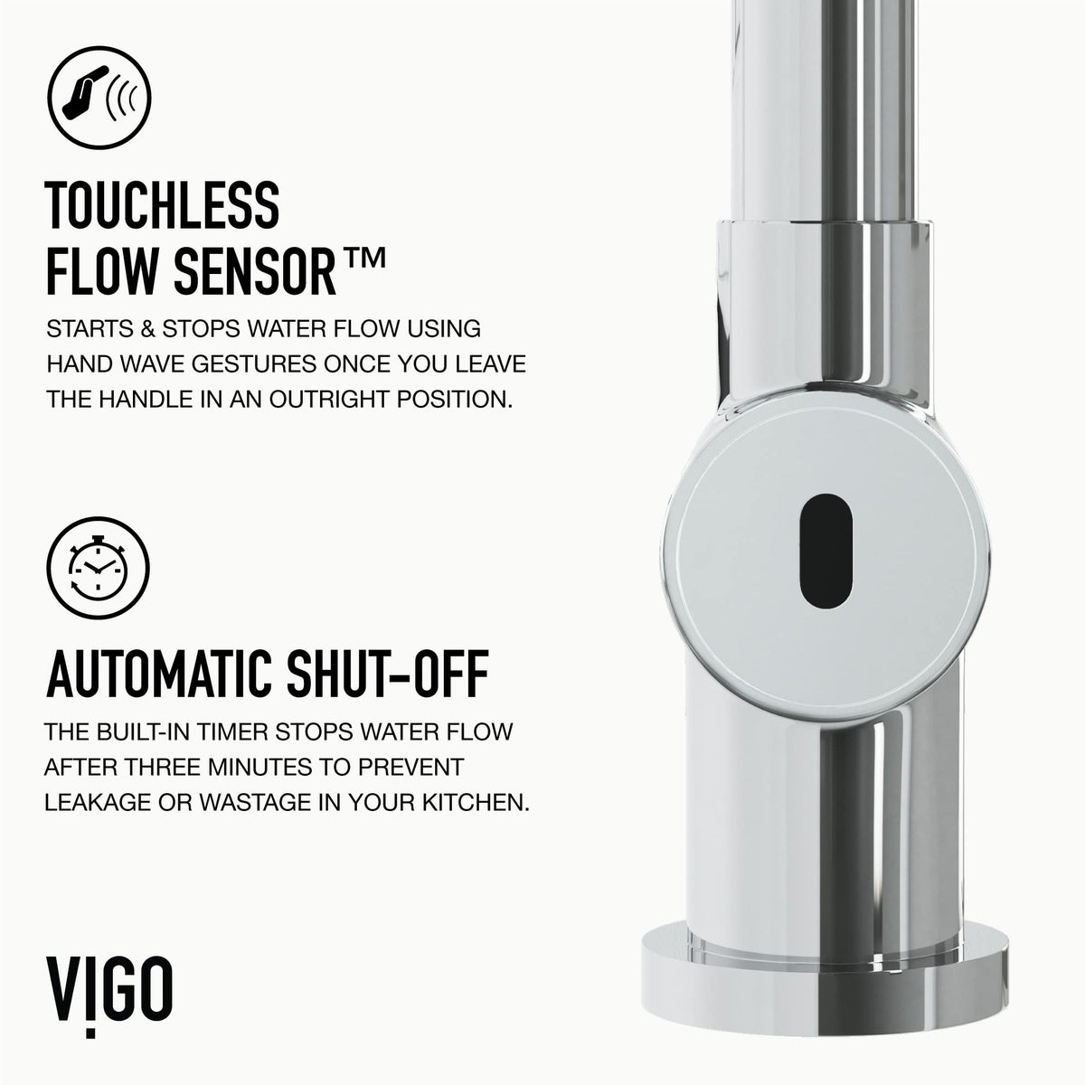 Open Box - Vigo VG02008MBS - Kitchen Faucet
