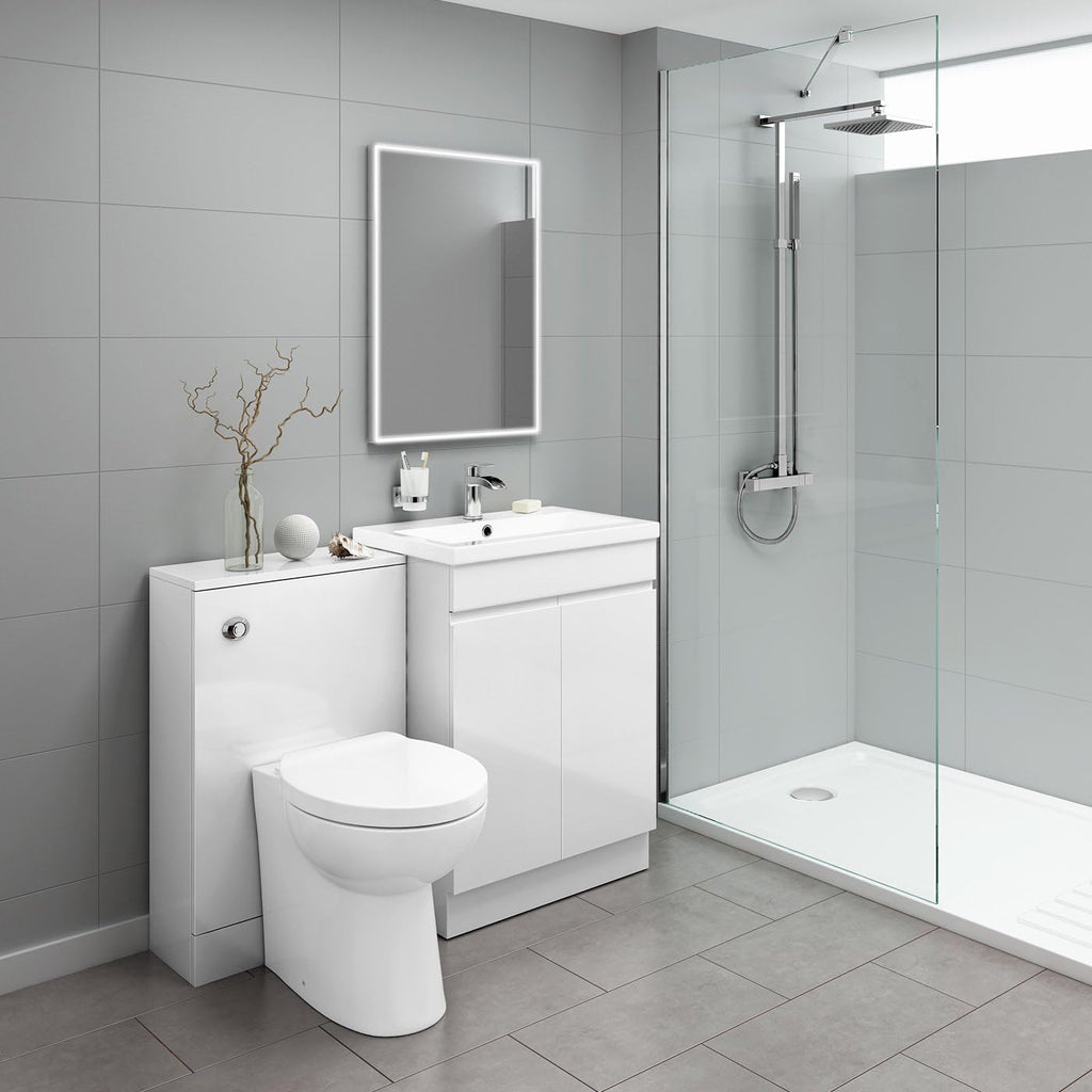 Spectra Touchless Sensor LED Illuminated Mirror with Demister