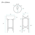 Open Box - Swiss Madison SM-CS800MB - Lavatory Sink Fixture