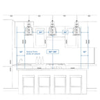 Open Box - Progress Lighting P5050-108 Single Light 6" Wide Pendant with Fresnel Glass Lens