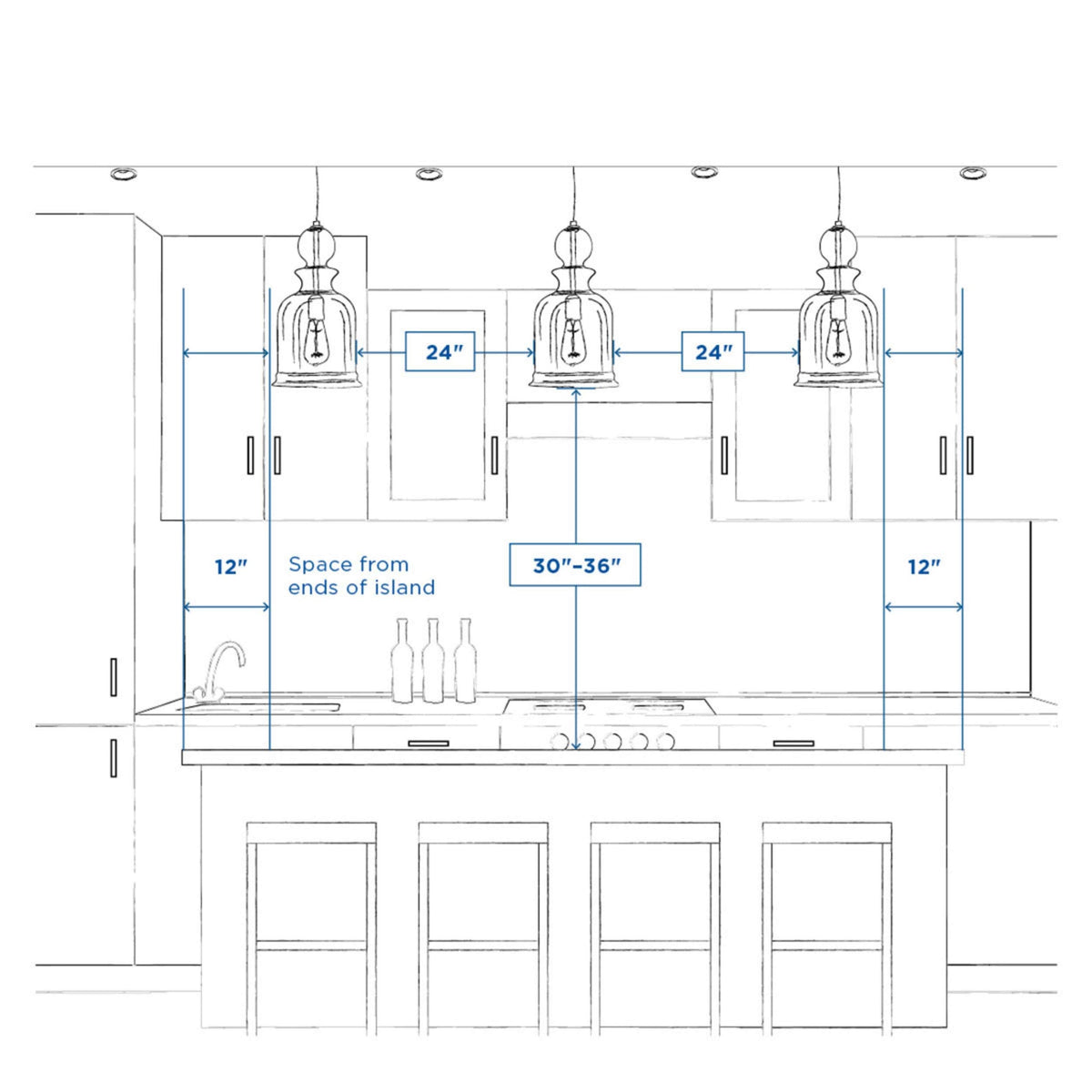 Open Box - Progress Lighting P5050-108 Single Light 6" Wide Pendant with Fresnel Glass Lens