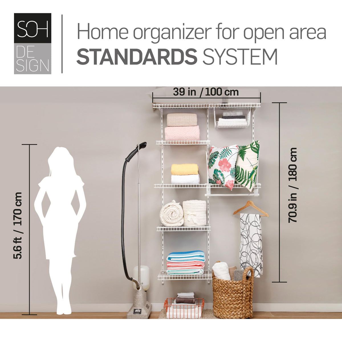 Soh Design Home, Furniture And Garden F000600 White