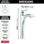 Open Box - Delta 756-DST - Bathroom Sink Faucets Faucet