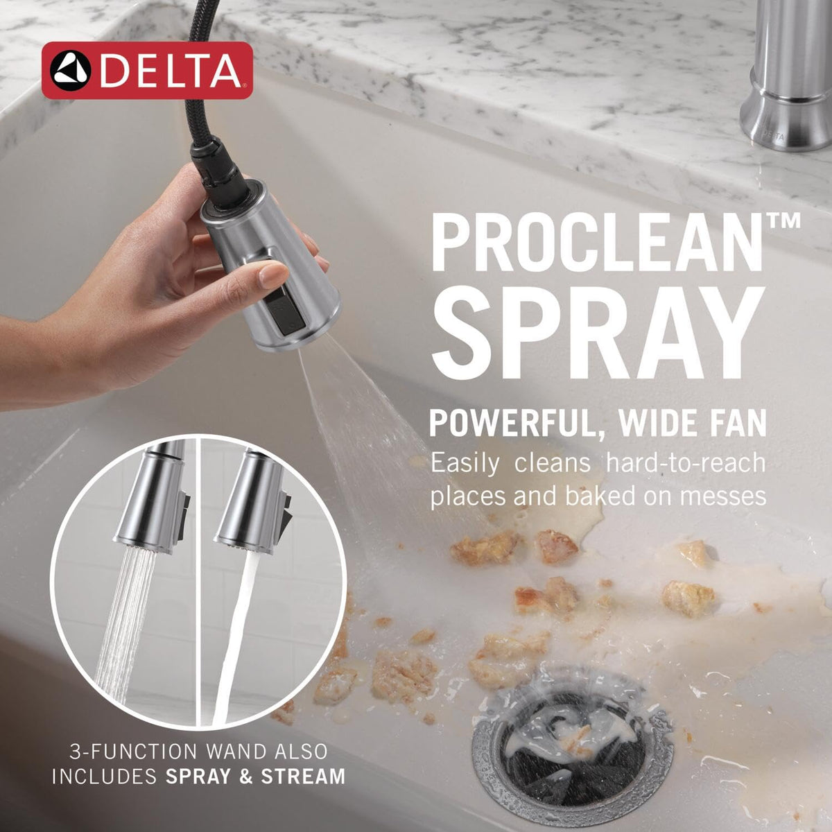 Open Box - Delta 9184-AR-PR-DST - Kitchen Faucet