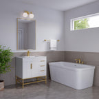 Open Box - PROFLO PF9870MB - Roman Tub Faucet