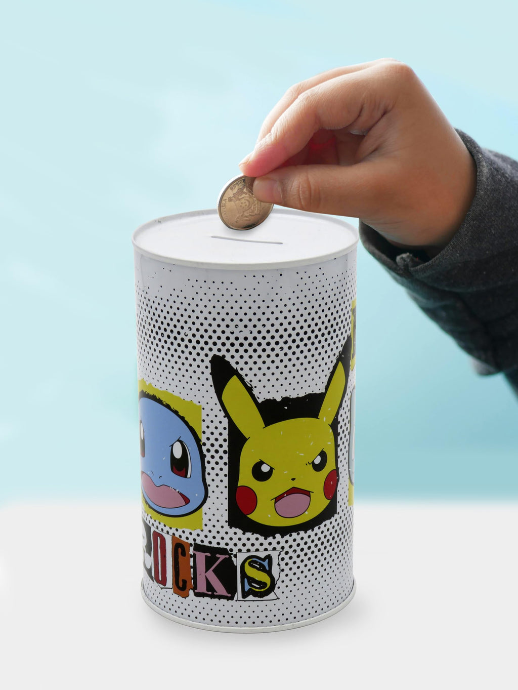 POKÉMON Big Tin Coin Bank, 10 x 17 x 10cm