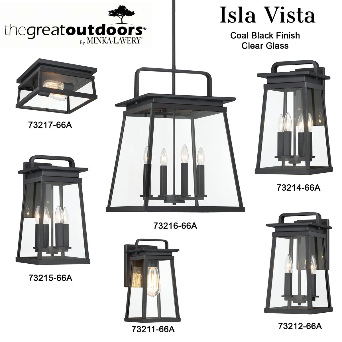 Open Box - The Great Outdoors 73217-66A - Ceiling Fixtures Outdoor Lighting