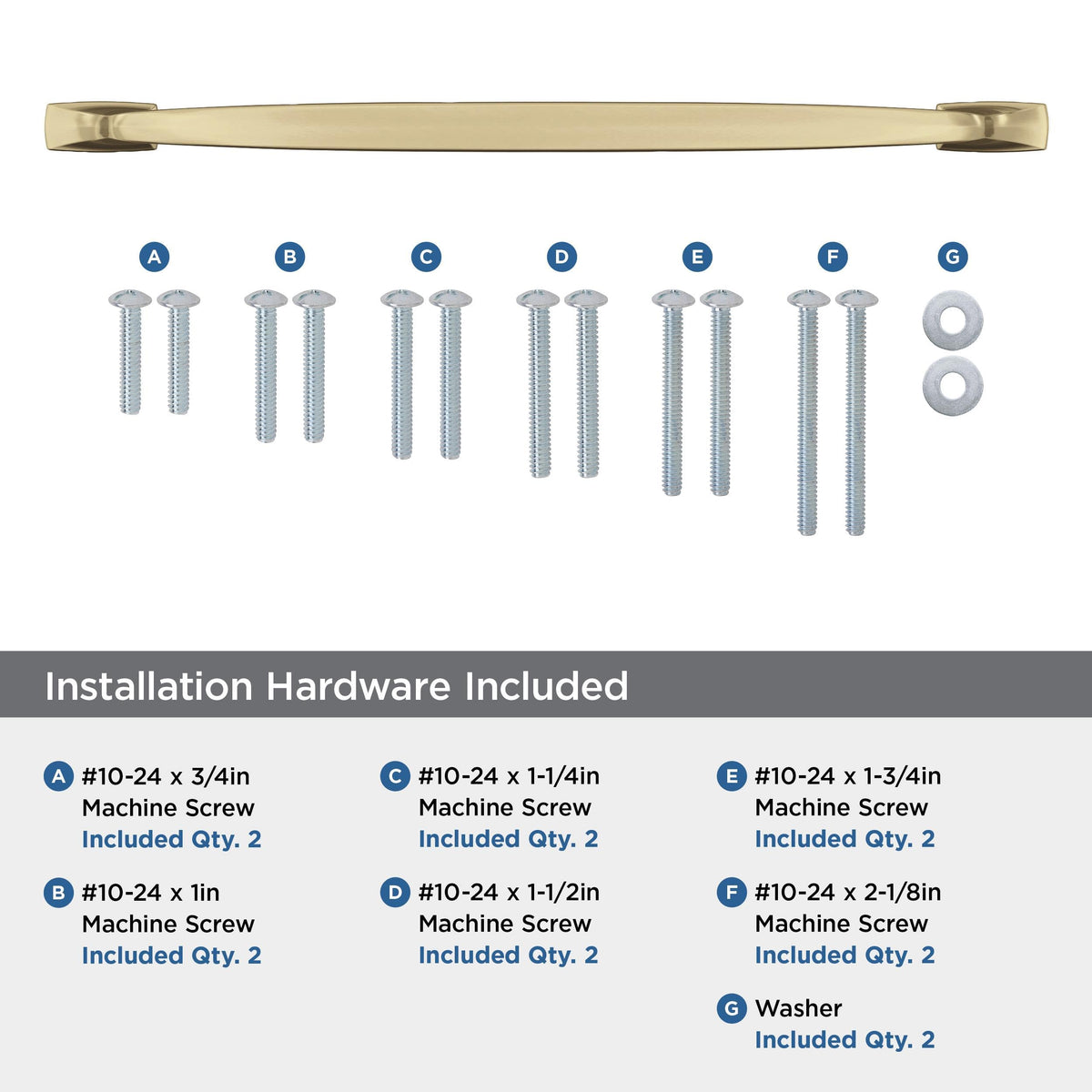 Open Box - Amerock BP55324CZ - Pulls Cabinet Hardware