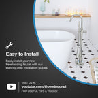 Open Box - Ove Decors 15BTF-960110-SATMO - Tub Filler Faucet