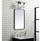 Open Box - Elegant Lighting MR801830BK - Mirrors Home Decor