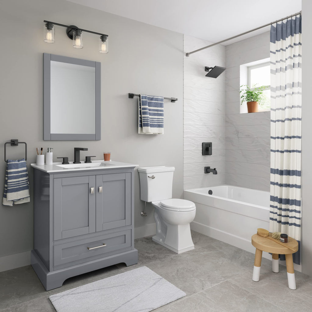 Open Box - PROFLO PF9870MB - Roman Tub Faucet
