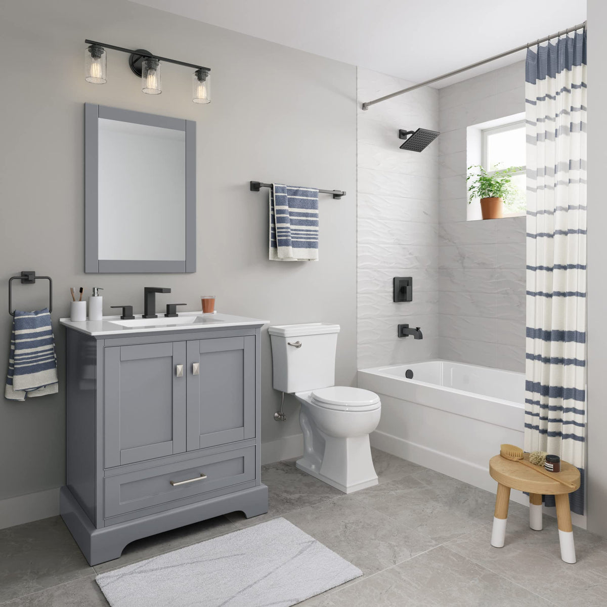 Open Box - PROFLO PF9870MB - Roman Tub Faucet