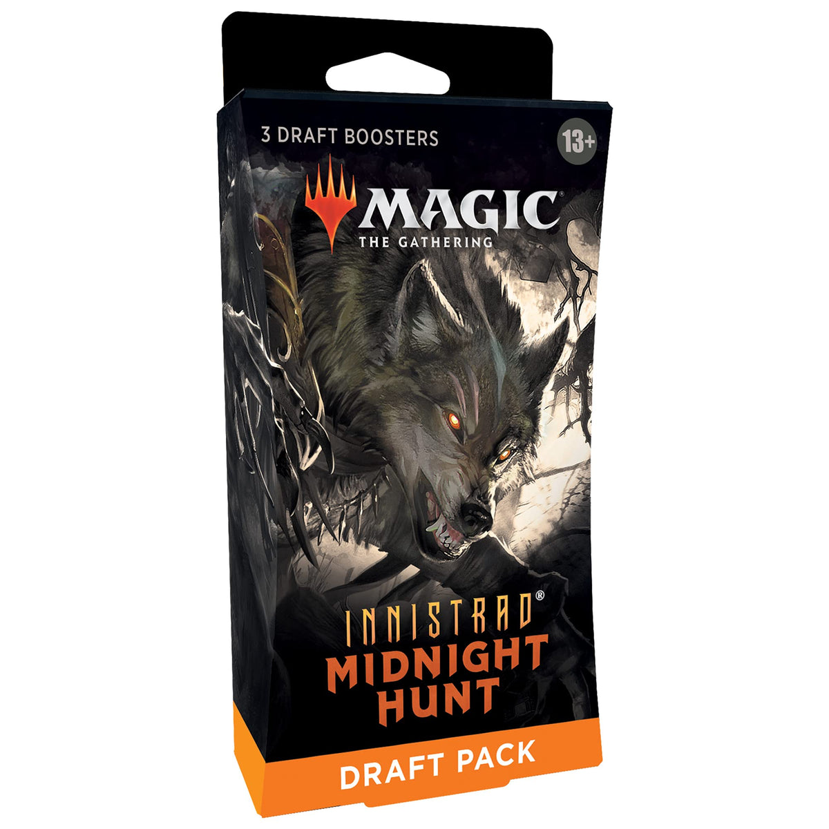 Magic: The Gathering Innistrad: Midnight Hunt 3-Booster Draft Pack | 45 Magic Cards