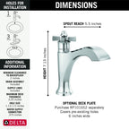 Open Box - Delta 557-SSMPU-DST - Bathroom Sink Faucets Faucet