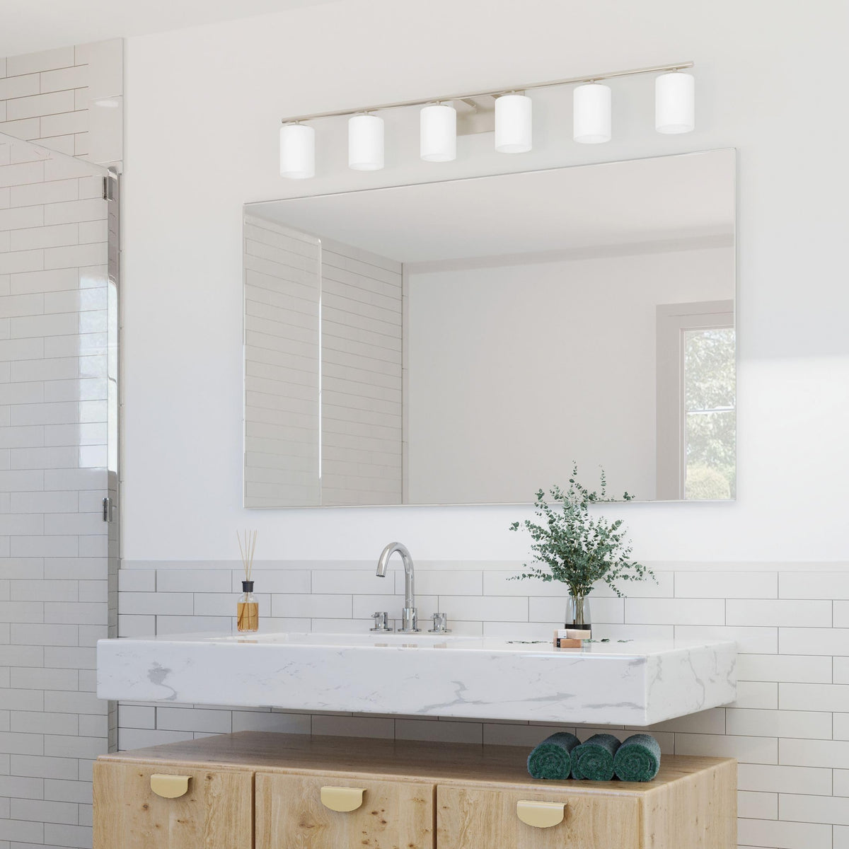 Open Box - Progress Lighting P300385-009 - Bathroom Fixtures Indoor Lighting