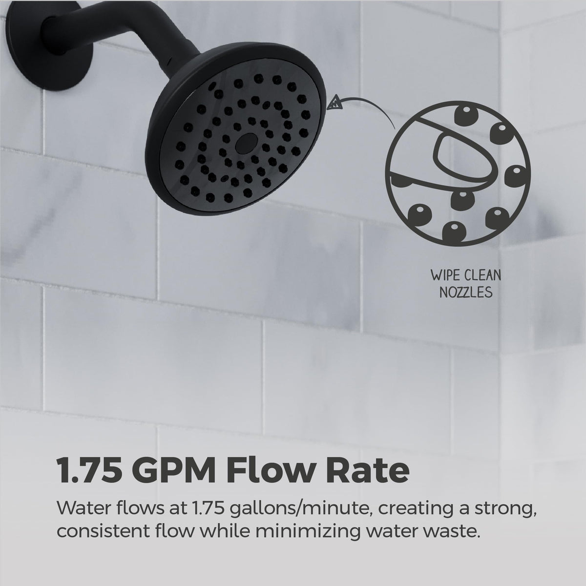 Open Box - Pfister 8P8-WS2-MALSSDB - Tub and Shower Showers