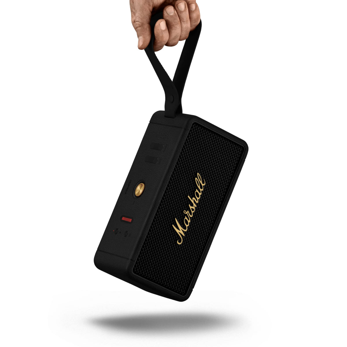 Marshall Middleton Portable Wireless Bluetooth Speaker - Black & Brass (1006034) – Certified Refurbished
