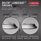 Open Box - Delta T17072-PR - Valve Trim Only Showers