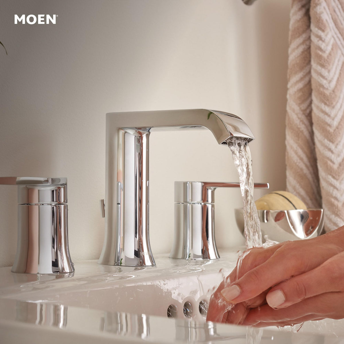 Open Box - Moen CCY LF 1.2 2HDL WSPRD LAV FCT