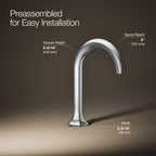 Open Box - Kohler K-27008-CP - Bathroom Sink Faucets Faucet