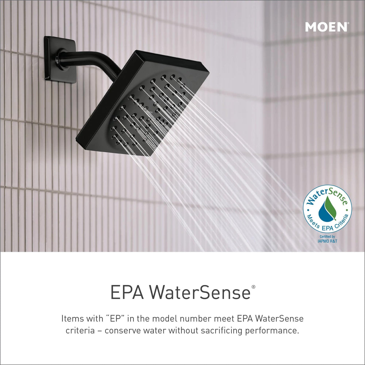 Open Box - Moen UT2262EPBL - Shower Only Showers
