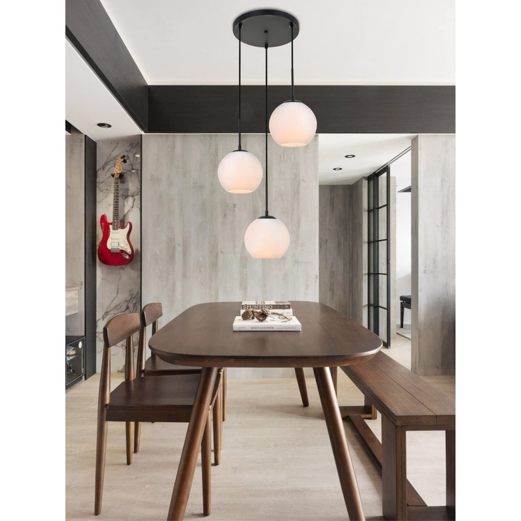Open Box - Elegant Lighting LD2209BK - Pendants Indoor Lighting