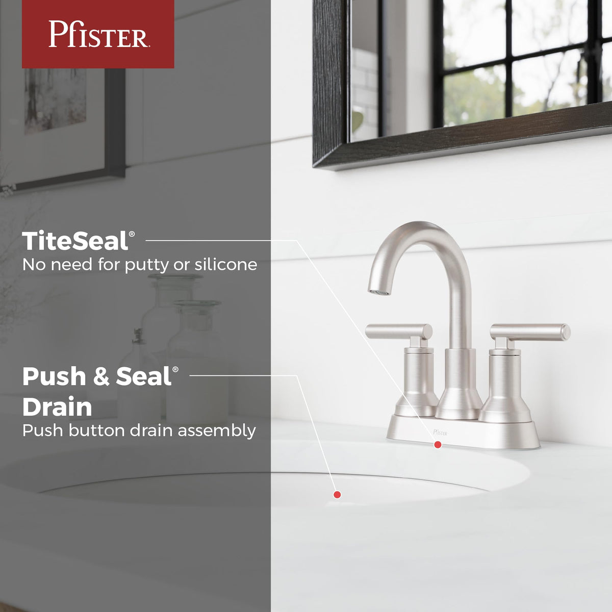 Open Box - Pfister LF-048-CSOGS - Bathroom Sink Faucets Faucet