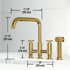 Open Box - Vigo VG02051MG - Kitchen Faucet
